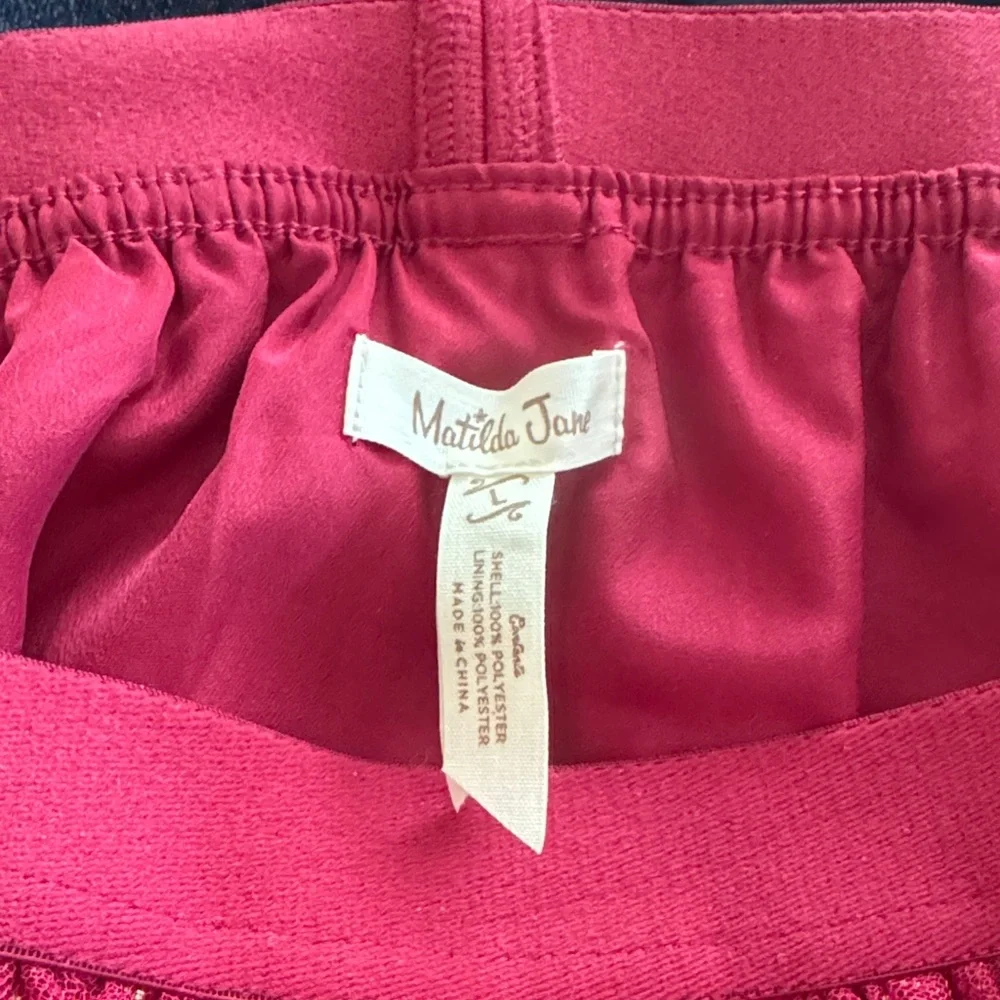 Matilda Jane  Red Tulle Skirt - Picture 2 of 2